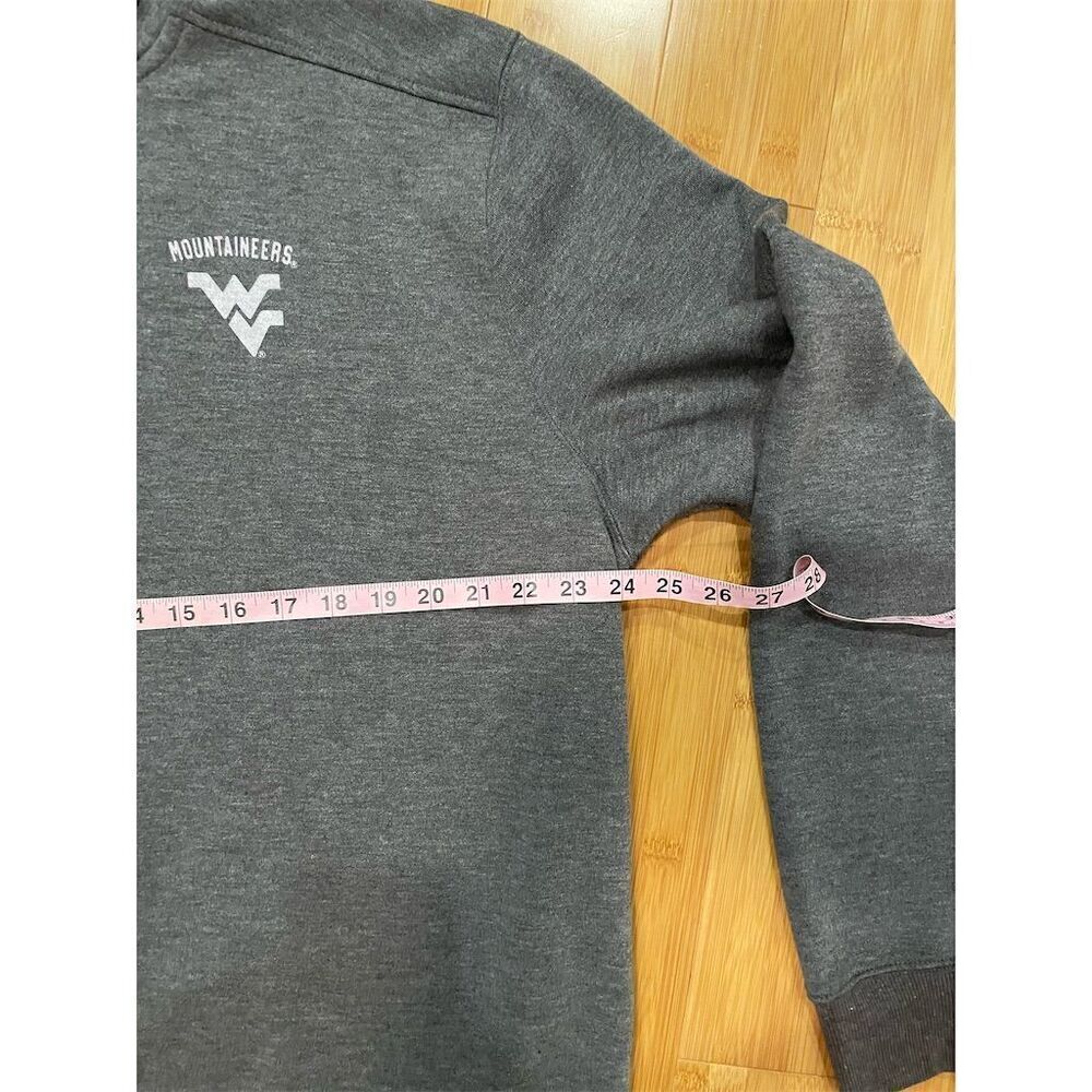 Top of the World Men's 2XL Gray Full Zip Sweater Mountaineers Logo - Picture 5 of 8
